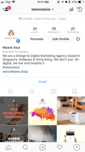 instagram profile management