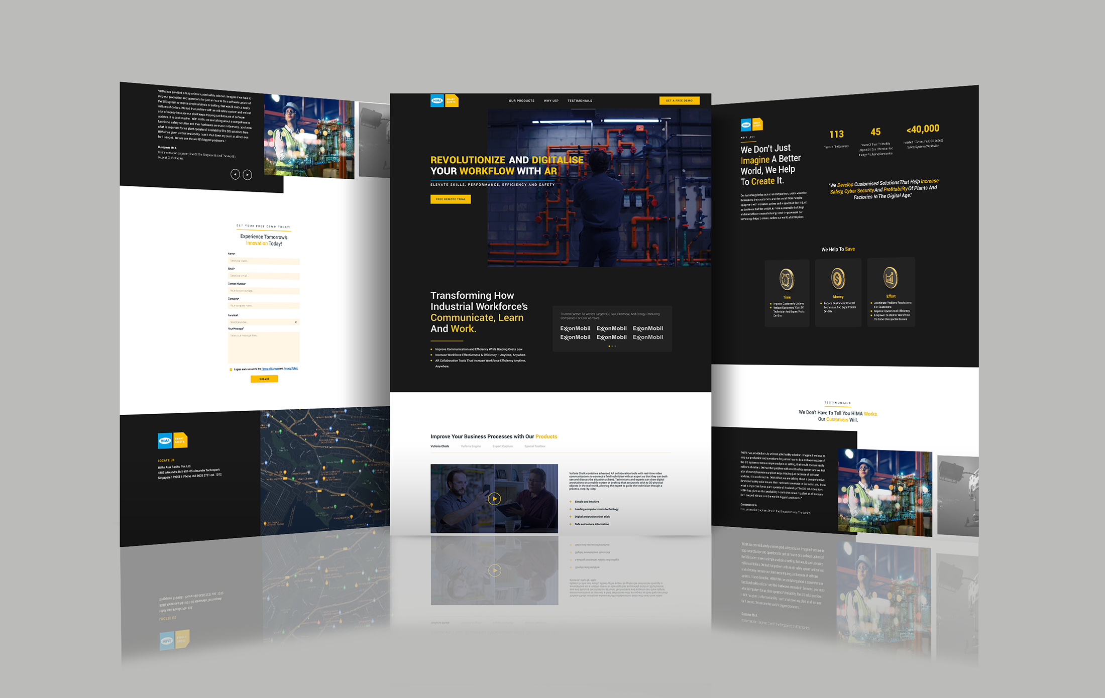 landing page design